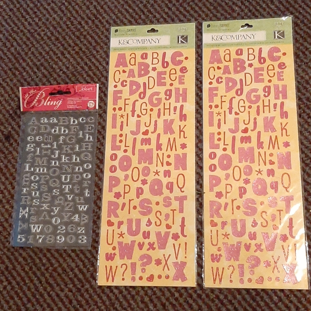 Scrapbooking Sticker Bundle